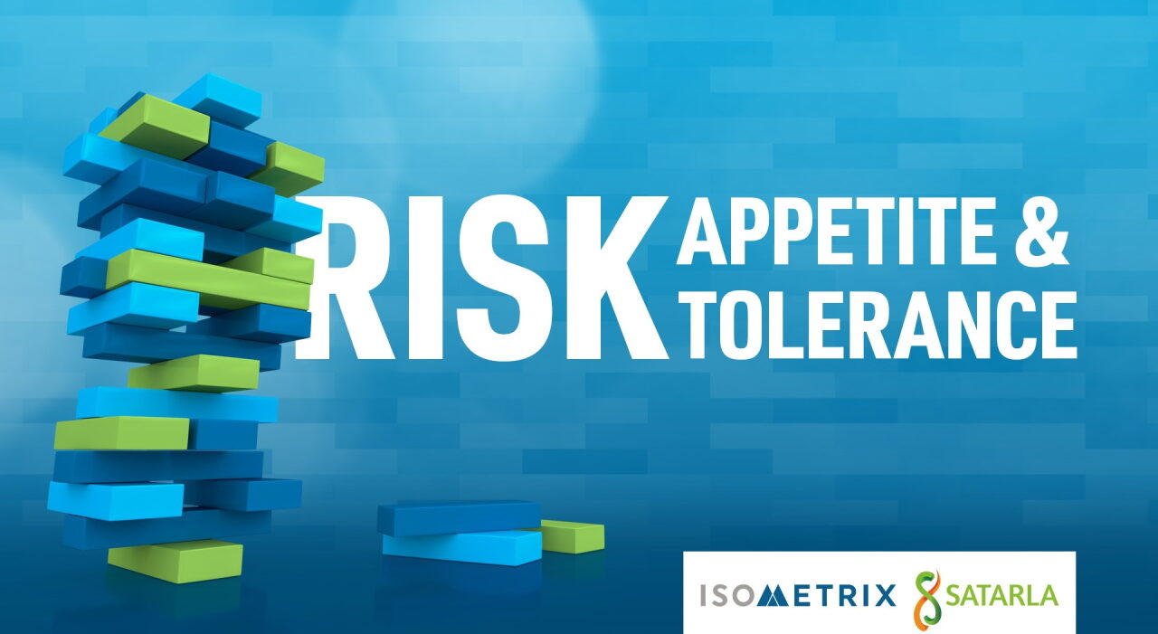 Risk appetite and tolerance cover